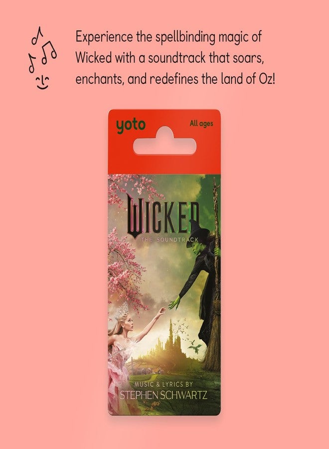 Yoto Wicked - Kids Audio Card for Use with Player & Mini All–in–1 Audio Player, Screen–Free Listening with Fun Festive Music for Playtime Travel & Holiday Parties, All Ages - Image 2